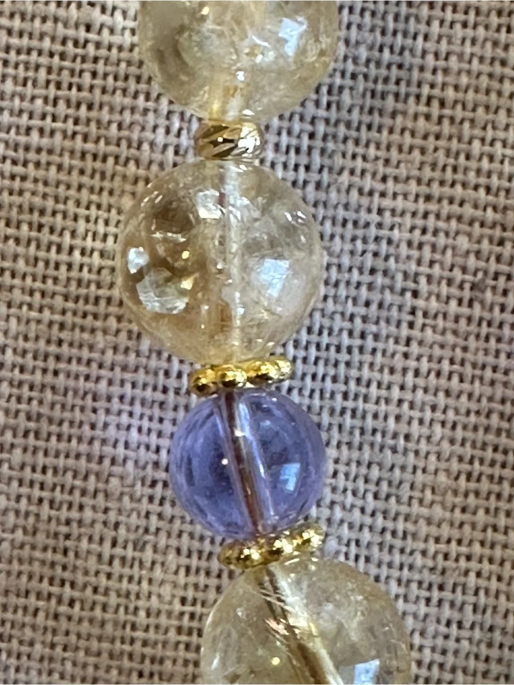 Handmade light purple